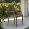 Bistrot Arm Grand Soleil Stühle mit Armlehnen Poly Rattan Produktbild-Vorschau 8