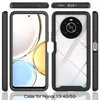 Huawei Honor X9 Hülle, Hybrid Transparente Rückseite Robust Produktbild-Vorschau 2