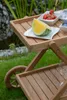 Teakholz Outdoor Garten Servierwagen mit Rollen - bene Produktbild-Vorschau 7