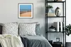 MuchoWow® MuchoWow® Gerahmtes Poster Strand - Meer - Pfähle Produktbild-Vorschau 2