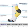 OKWISH 9 Paar Kompressionssocken Kurzsocken Wandersocken Produktbild-Vorschau 6