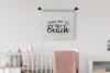MuchoWow® Wandteppich Wandbehang Sommer - Stiefel - Weiß Produktbild-Vorschau 1