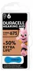 Duracell DA675 6er-Blister / Ultra+ Hörgeräte-Knopfzellen Produktbild-Vorschau 1