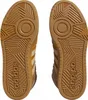 The soles of two Adidas Hoops 3.0 Mid Wtr Herrenschuhe are shown. Anteprima dell’immagine prodotto