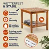 CASARIA® Beistelltisch Holz wetterfest FSC® zertifiziert 2 Produktbild-Vorschau 2