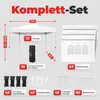 Pavillon Partyzelt 3x3 m ONBEST Patentierter Quick-Up Produktbild-Vorschau 2