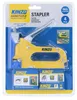 Agrafeuse Kinzo avec 1500 clous et agrafes pour tapis et Voir les images du produit 3