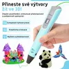 Fleau Kids 3D Pero Startovací Sada Modrý L - 36m Filamentu Náhled obrázku produktu 4