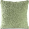 Eurofirany Kissenbezug Schaffell Imitat grün 45 cm x 45 cm Produktbild-Vorschau 1