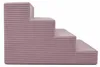 MILLYBO Hundetreppe aus Cord – Haustiertreppe für Hunde & Produktbild-Vorschau 3