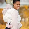 HOPPEDIZ Babytragetuch Gewebtes Tragetuch ab Geburt bis ins Produktbild-Vorschau 2