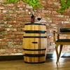 CREATIVE COOPER Drewniany stojak na wino z drzwiczkami z Podgląd zdjęcia produktu 5