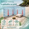 Lantigo Plážová zástena Maják 10m | Vetrolam mikrovlákno UV Náhľad obrázku produktu 9