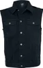 Urban Classics Denim Vest, Größe: Xxl; Farbe: Black/Raw Produktbild-Vorschau 1