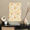 MuchoWow® Poster Blumen - Pastell - Orange 40x60 cm - Produktbild-Vorschau 3