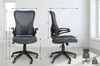 Bürostuhl HLO-CP158  grau Produktbild-Vorschau 2