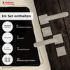 DOMINO Türgriff Drückergarnitur WC - Badezimmer Set | Produktbild-Vorschau 5