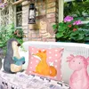 Mr. & Mrs. Panda kuschelkissen 40x40 Einhorn Wunsch - Rot Produktbild-Vorschau 2
