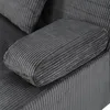 Merax Modulares Sofa 4-Sitzer aus Cordstoff, 4 frei Produktbild-Vorschau 10