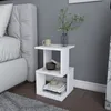Skye Decor, Carter - Bílá, noční stolky a skříňky, bílá, Náhled obrázku produktu 3