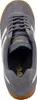 A top-down view of a gray Gola Harrier sneaker. Produktbild-Vorschau