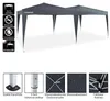 Deuba Gazebo Capri 3x6m Pop-Up Antracite Idrorepellente con Anteprima dell’immagine prodotto 6
