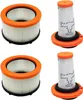 4er-Pack Filter für Rowenta X-FORCE FLEX 9.60, Filter für Produktbild-Vorschau 1