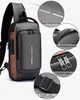Brusttasche Herren Sling Bag,Passwortschutz Anti-Diebstahl Produktbild-Vorschau 5