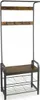 Věšák se sedátkem Loft 183x72x34 cm hnědý Dekorace do Náhled obrázku produktu 1