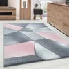 Moderní designový koberec s krátkým vlasem Geometrický Náhled obrázku produktu 1