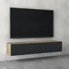 doporro TV Lowboard hängend Fernsehschrank Wohnzimmer | Produktbild-Vorschau 2