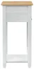 vidaXL Console tafel, wit, 55 x 35 x 73 cm, massief Productafbeelding-voorbeeld 5