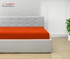 Carmy Spannbettlaken Jersey 180x200 - 200x200 cm Orange Produktbild-Vorschau 2