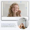 Badezimmerspiegel mit Ablage Badspiegel mit Beleuchtung 100 Produktbild-Vorschau 3
