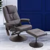 Masážní křeslo HOMCOM s podnožkou, relaxační křeslo s Náhled obrázku produktu 7