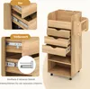 Carrello COSTWAY con 3 cassetti, carrello artigianale con 2 Anteprima dell’immagine prodotto 5