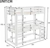 okwish Etagenbett Hochbett 90x200 Dreier-Etagenbett für Produktbild-Vorschau 7