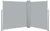 vidaXL Tenda laterale estensibile antracite 140 x 600 cm Anteprima dell’immagine prodotto 1