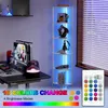 Bücherregal mit Licht Standregal mit 6 Ebenen Produktbild-Vorschau 1