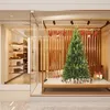 YARDIN Kunstkerstboom met verlichting, kunstboom met houten Productafbeelding-voorbeeld 9