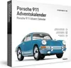 A product shot of a Porsche 911 advent calendar box with a model car on the front. Náhľad obrázku produktu