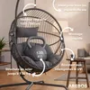 AREBOS Fauteuil suspendu avec support Panier suspendu Voir les images du produit 3