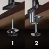 Halterung für 2 Maclean-Monitore Gasfeder 17"-32" 2-10kg Produktbild-Vorschau 10