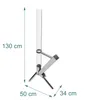 Relaxdays Feuerrohr Pelletfackel, Feuersäule Garten, Produktbild-Vorschau 4