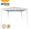 Tonnelle de jardin Aktive 300 x 250 x 300 cm Acier blanc Voir les images du produit 6