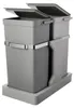 EKO - Collecteur de déchets encastrable Deco 20+15 litres - Voir les images du produit 2