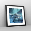Gerahmtes Poster - Schwarzer Rahmen - Morgendämmerung Polar Produktbild-Vorschau 8