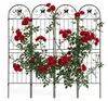 Relaxdays Rankgitter, 4er Set, HxB: 220 x 50 cm, Metall, Produktbild-Vorschau 1