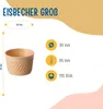 BAZKO Eisbecher Groß | halbsüße Eiswaffeln 6,5 cm / 9 cm | Produktbild-Vorschau 3