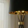 HOME DELUXE - Stehlampe LUNA - Schwarz / Gold, Blendfreies Produktbild-Vorschau 3